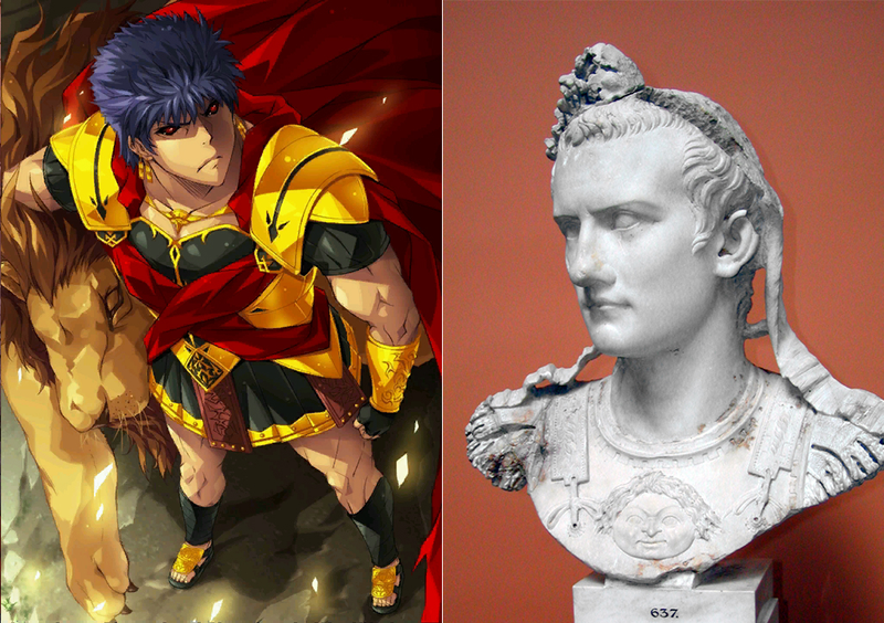 Illustration for article titled Legends of History, Meet Your Anime Counterparts